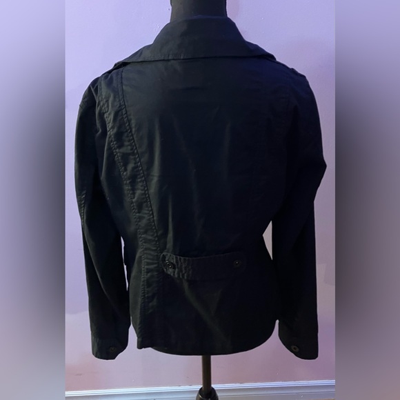 Black fitted button up blazer size L - Picture 6 of 14